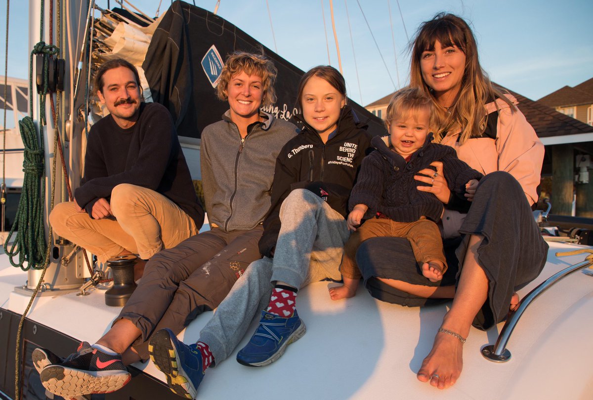 Greta Thunberg catamaran